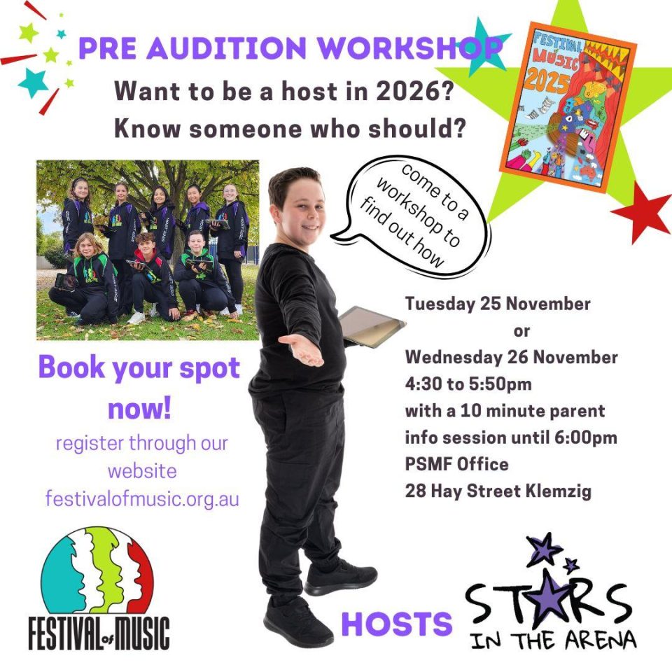 Host pre audition 2025